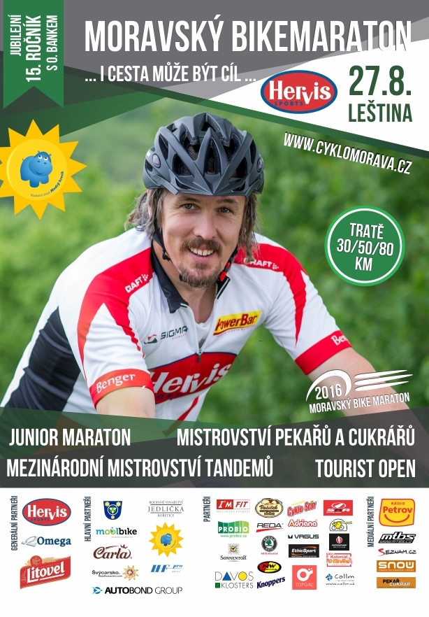 Moravský bikemaraton Leština 2016